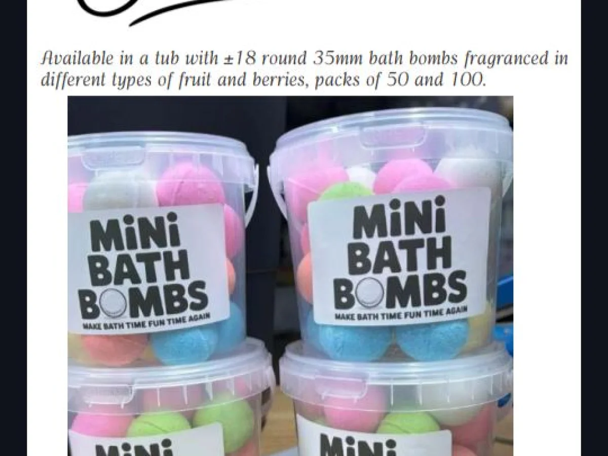 Mini Bath Bombs